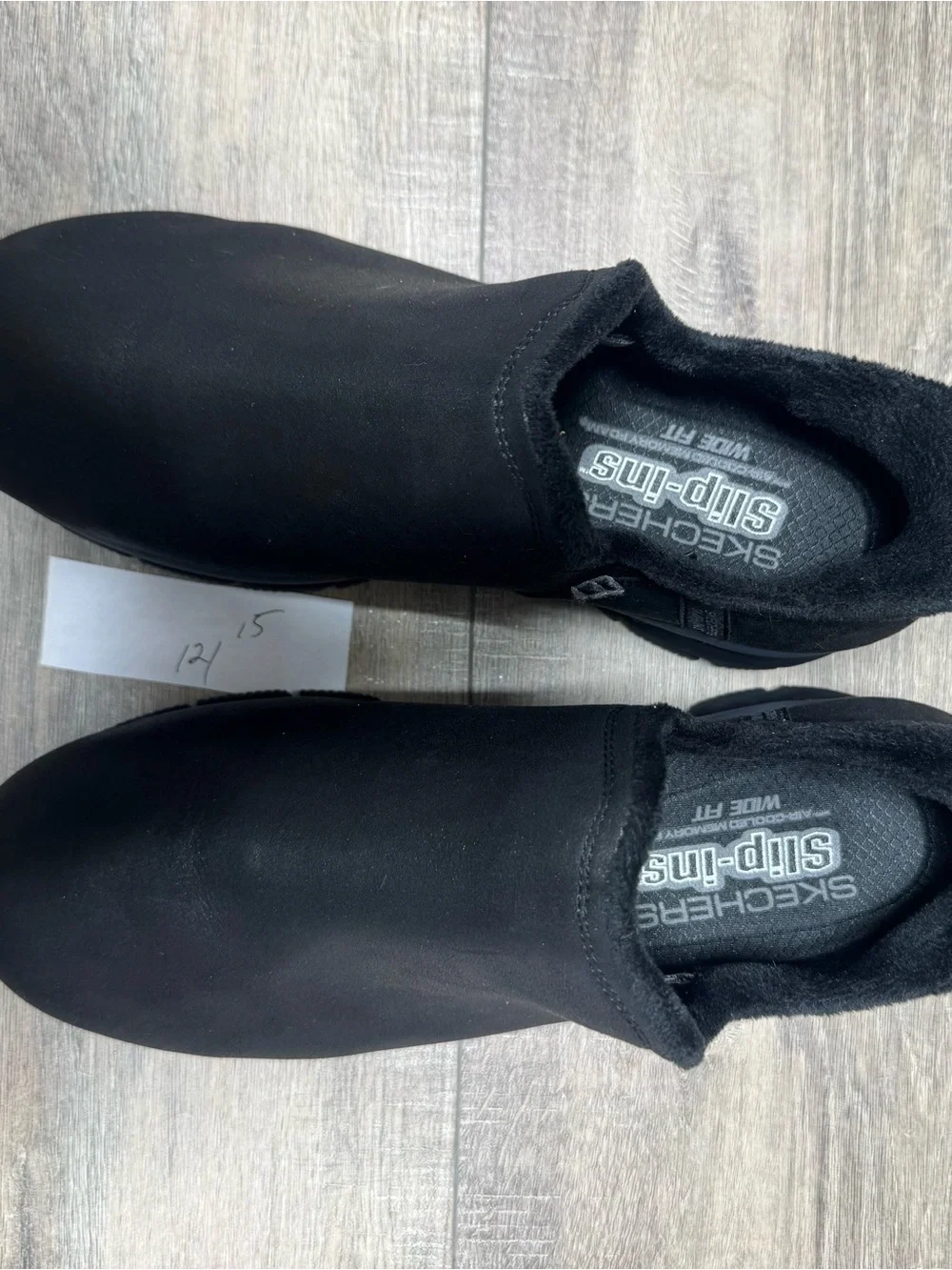 Skechers Men's Black Slip-On Chukka Boots